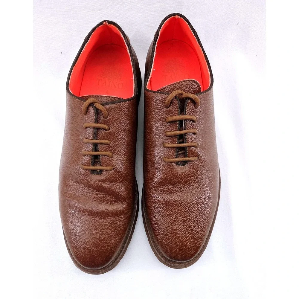 The Napa L TAYNO Leather Plain Toe Lace up Sneaker - Size 11 The Napa L TAYNO Leather Plain Toe Lace up Sneaker main image 3